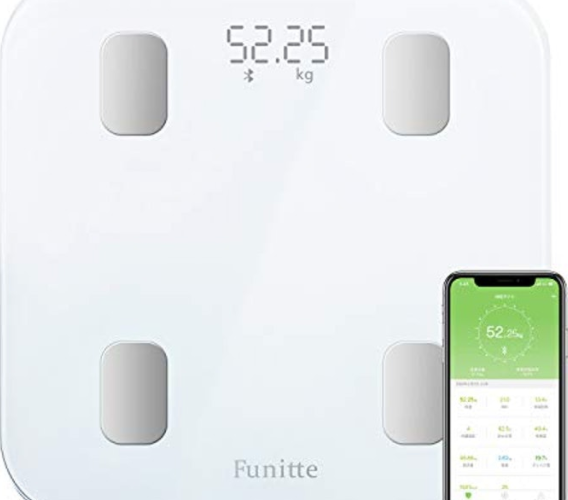 ダイエットの手助けに!スマホと連携できる進化型の体重計!